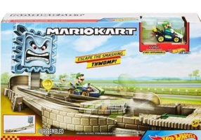 Pista Mario Kart Ruinele Thwomp, Hot Wheels
