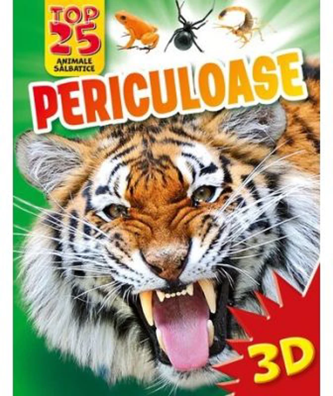 Top 25 animale salbatice periculoase, 3D