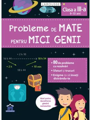 Probleme de mate pentru mici genii, clasa a 3-a