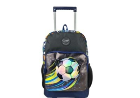 Ghiozdan trolley Football, 45x32x16. 5 cm, S-Cool
