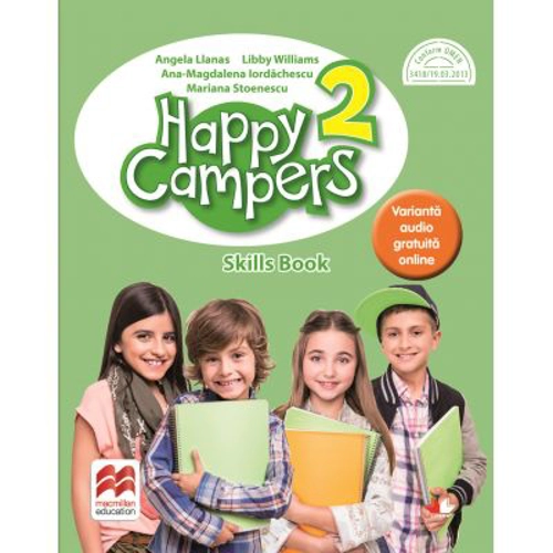 Happy Campers. Skills Book. Clasa a II-a
