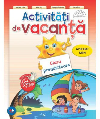 Activitati de vacanta. Clasa pregatitoare