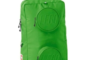 Rucsac LEGO Signature Brick 1x2, verde, 40 x 14 x 24 cm LG-20204-0037