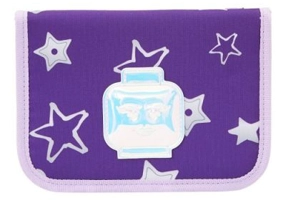Penar echipat LEGO Core Line, design Stars, violet LG-20085-2106