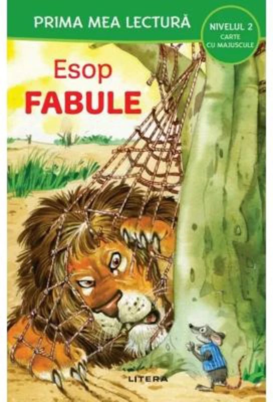 Fabule de Esop (Nivelul 2 Carte cu majuscule)