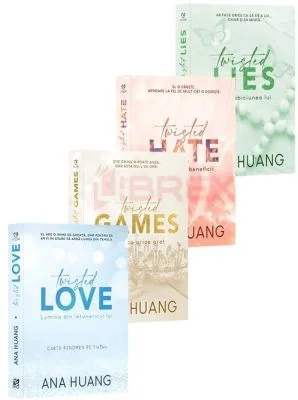 Pachet complet 4 volume Seria Twisted: Hate, Lies, Games, Love - Ana Huang