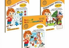 Pachet educational gradinita 3 carti, pentru grupa mica - Cristina Beldianu