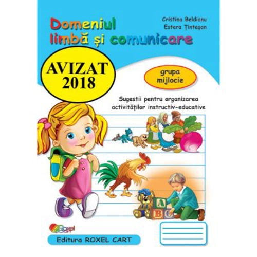 Domeniul limba si comunicare. Caiet pentru gradinita, grupa mijlocie