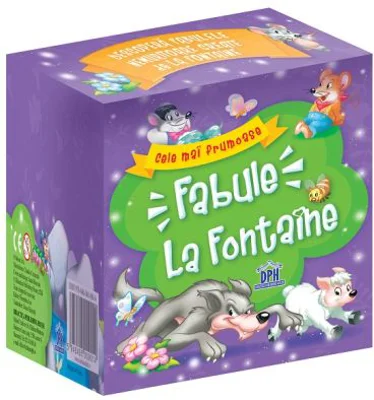 Cele mai frumoase fabule. 5 carticele. Adaptare dupa La Fontaine