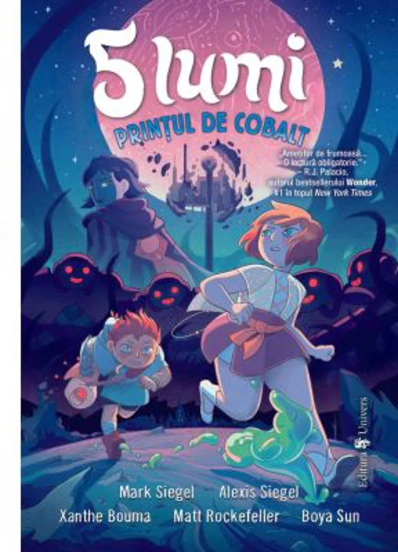 Printul de Cobalt (vol. 2 din seria 5 Lumi) - Alexis Siegel, Mark Siegel