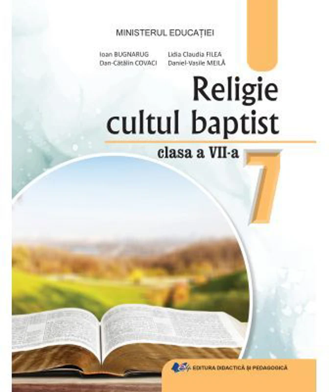 Religie cultul baptist. Manual pentru clasa a 7-a