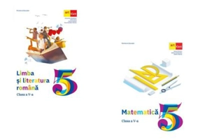 Pachet 2 carti: Matematica. Manual clasa a 5-a si Limba si literatura romana. Manual clasa a 5-a - Marius Perianu, Florentina Samihaian
