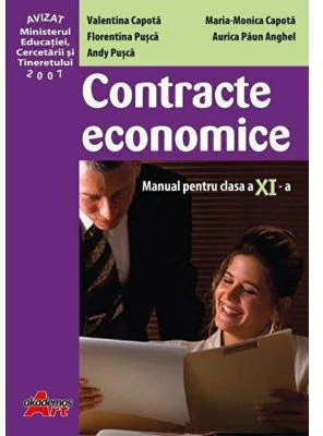 Contracte economice, manual pentru clasa a 11-a - Valentina Capota