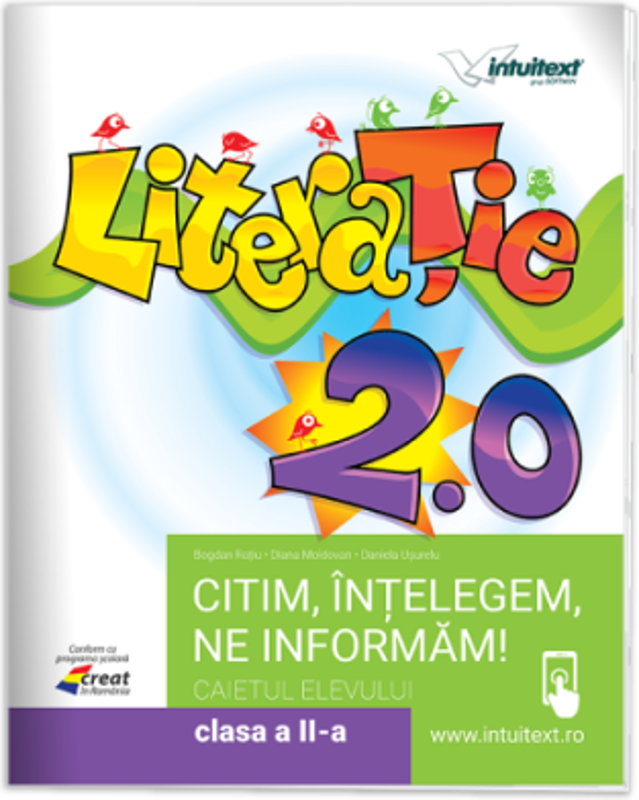 Literatie. Caietul elevului pentru clasa a 2-a - Bogdan Ratiu