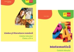 Pachet Caietul elevului clasa a 4-a. Limba si literatura romana si Matematica - Tudora Pitila, Mariana Mogos