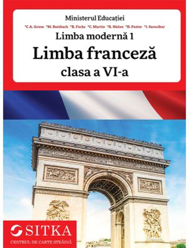 Limba moderna 1 Franceza clasa a 6-a, manual