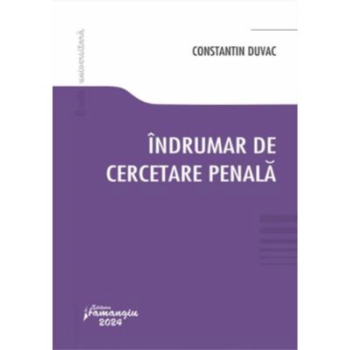 Indrumar de cercetare penala