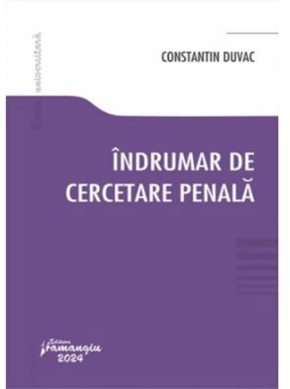 Indrumar de cercetare penala