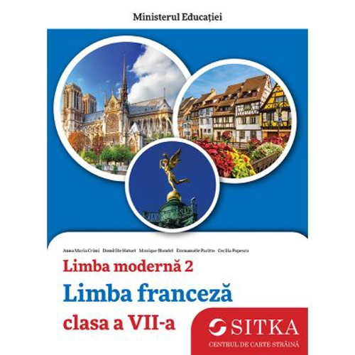Manual Limba moderna 2, franceza, clasa a 7-a