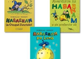 Pachet 3 volume Habarnam. Aventurile, In Orasul Soarelui, Pe Luna