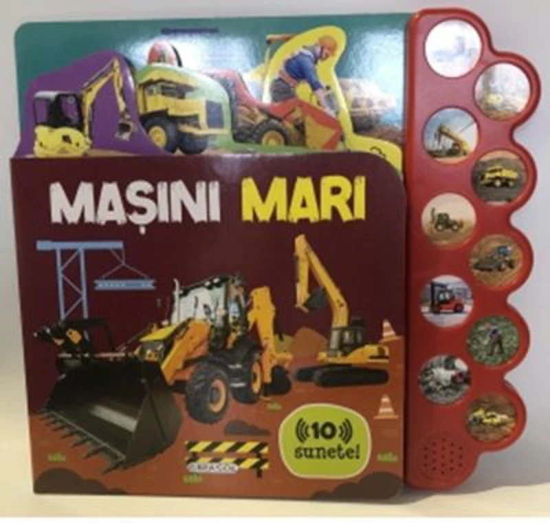 Masini mari. Carte cu sunete
