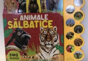 Animale salbatice. Carte cu sunete