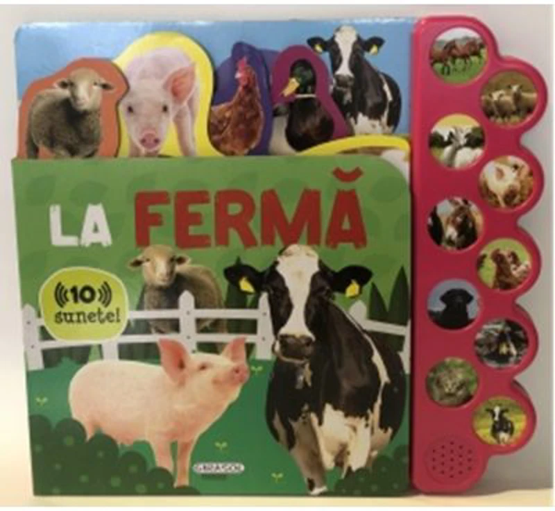 La ferma. Carte cu sunete
