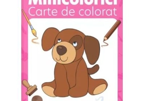 Minicolorici Carte de colorat 3-4 ani - Laurentia Culea
