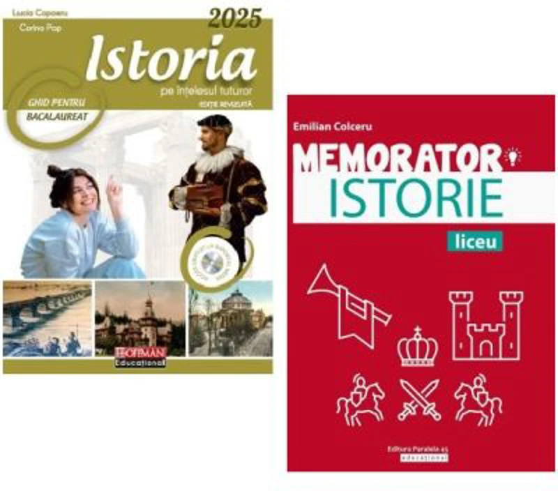 Pachet Bacalaureat Istorie. Ghid de pregatire si memorator - Lucia Copoeru, Emilian Colceru