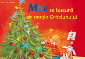 Max se bucura de magia Craciunului