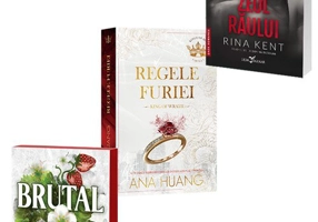Pachet Brutal Prince + Regele furiei + Zeul raului. Set 3 carti