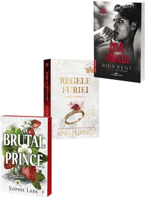 Pachet Brutal Prince + Regele furiei + Zeul raului. Set 3 carti
