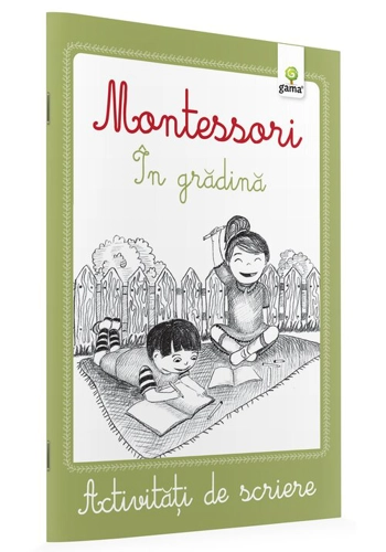 Activitati de citire Montessori. In gradina