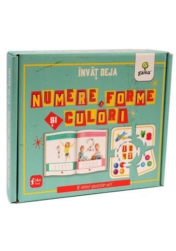 Invat deja numere forme si culori
