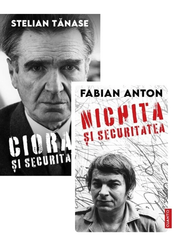 Pachet scriitori romani in dosarele Securitatii: Nichita si Cioran. Set 2 carti