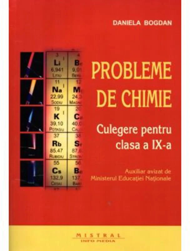 Chimie. Culegere de probleme pentru clasa a 9-a