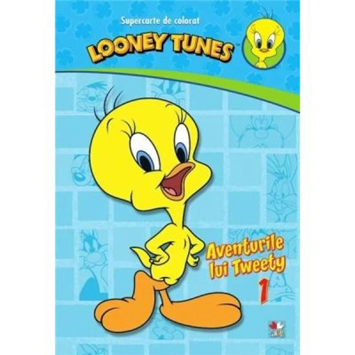 Looney Tunes. Aventurile lui Tweety, volumul 1. Supercarte de colorat