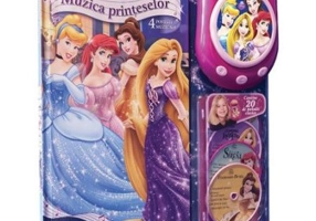 Muzica printeselor. 4 povesti muzicale (include CD-player)