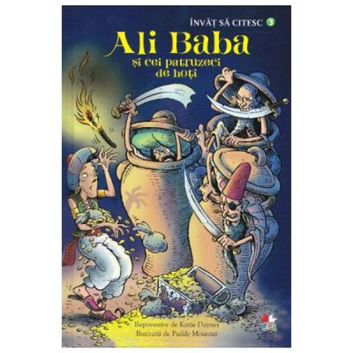 Invat sa citesc. Ali Baba si cei patruzeci de hoti - Nivelul 3