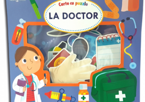 La doctor. Carte cu puzzle. Bebe invata
