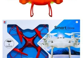 Drona Radiocomanda cu leduri, 27x27x4. 5 cm