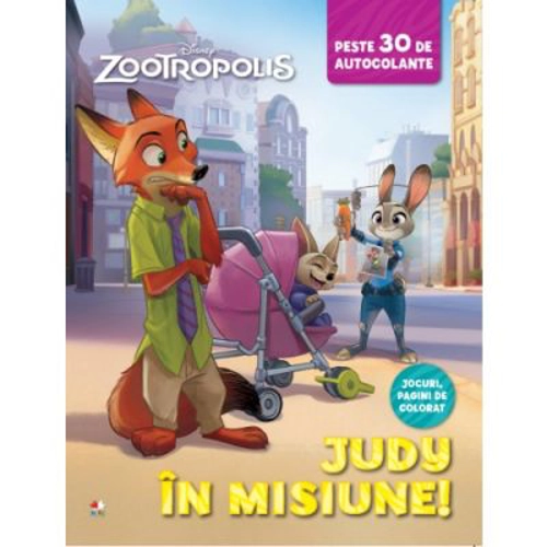 Zootropolis. Judy in misiune. Peste 30 de autocolante