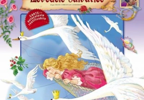 Povesti cu printese. Lebedele salbatice. Carte cu autocolante reutilizabile