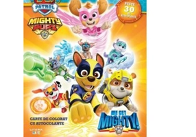 Patrula Catelusilor. Superactivitati. Carte de colorat cu autocolante