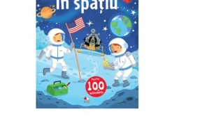 Prima mea carte cu autocolante. In spatiu