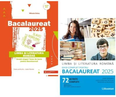 Pachet Bacalaureat 2024. Limba si literatura romana si Ghid complet cu 72 teste
