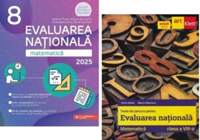 Pachet Evaluarea Nationala 2025 Matematica pentru clasa a 8-a - Gabriel Popa, Florin Antohe