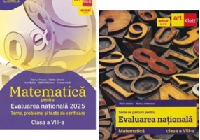 Pachet Evaluarea Nationala 2024 Clasa 8 Matematica. Teste. Clubul matematicienilor