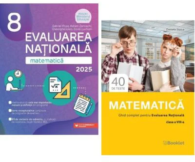 Pachet Evaluarea Nationala. Matematica, ghid complet si teste clasa a 8-a - Daniela Stoica, Gabriel Popa