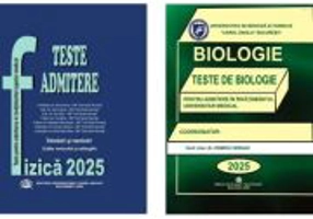 Pachet de teste Biologie si Fizica pentru admiterea in invatamantul superior medical 2025